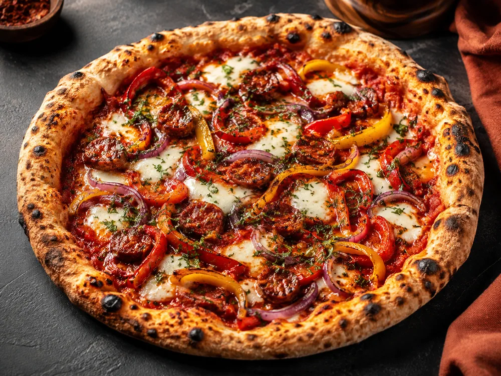 Pizza Orientale Merguez