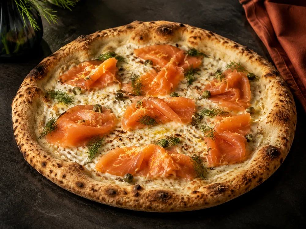 Pizza Saumon Nordique